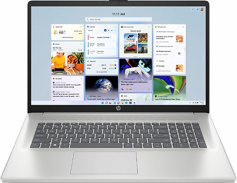 Picture of the laptop HP 17-cp2009na