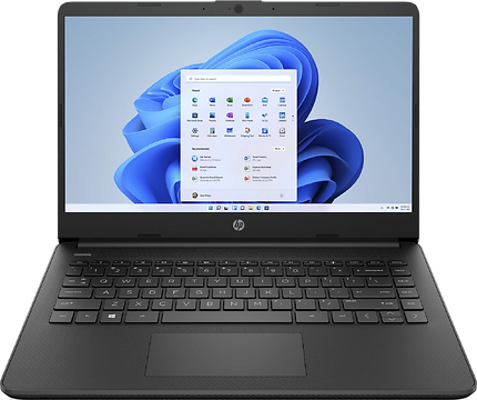 Picture of the laptop HP 14-dq6002na, Black