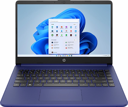 Picture of the laptop HP 14-dq6002na, Blue